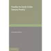 Studies in Early Celtic Nature Poetry