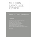 Modern Language Review (117: 4) October 2022