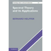 Spectral Theory and Its Applications