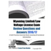Wyoming Limited/Low Voltage License Exam Review Questions and Answers 2016/17 Edition: A Self-Practice Exercise Book covering LV technical information