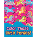 Color Those Cute Ponies! Coloring Books 3 Years Old Edition