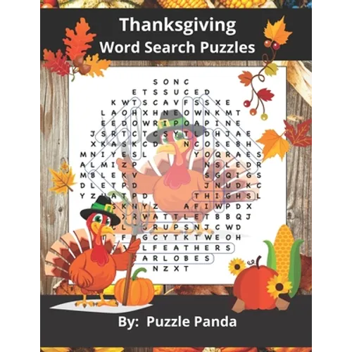 Thanksgiving Word Search Puzzles