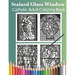 Stained Glass Window: Catholic Adult Coloring Book