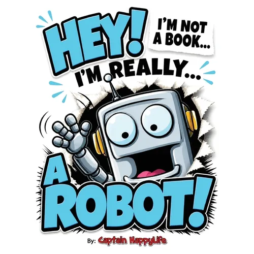 Hey! I'm not a Book! I'm really... a Robot!