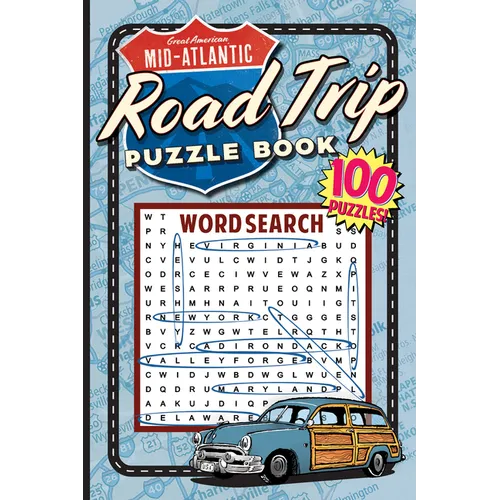 Great American Mid-Atlantic Road Trip Puzzle Book