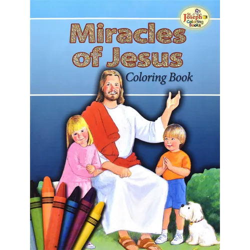 Miracles of Jesus Coloring Book - Paperback