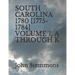 South Carolina 1780 [1775-1784] Volume 1, A Through K