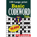 100 Large print Basic Codeword puzzles