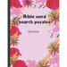 Bible word search puzzles: Genesis