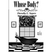 Whose Body?: A Positronic Book