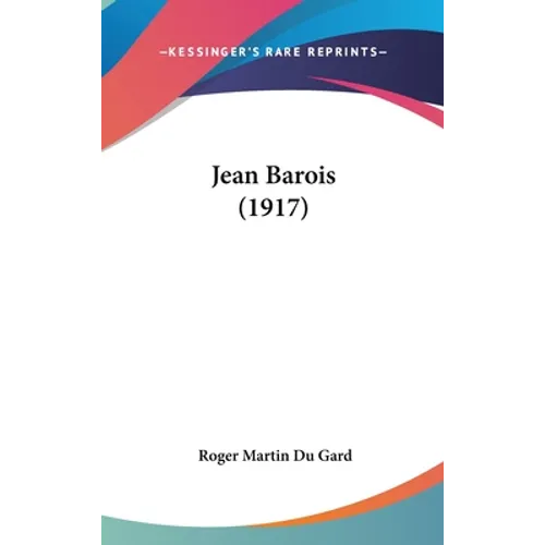 Jean Barois (1917)