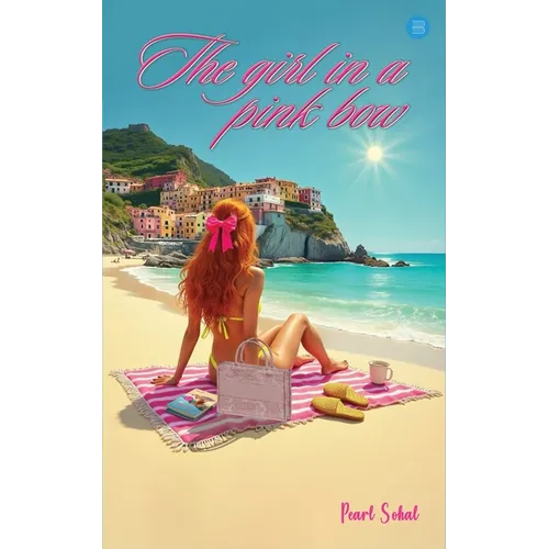 The girl in a pink bow