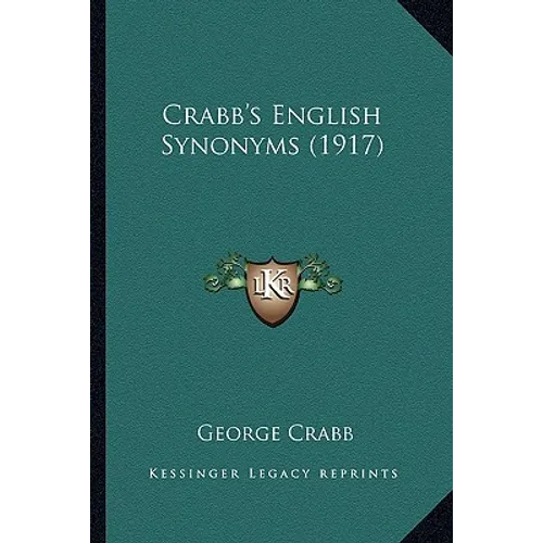 Crabb's English Synonyms (1917)