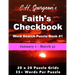 C. H. Spurgeon's Faith Checkbook Word Search Puzzle Book #1: January 1 - March 31