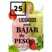 25 LICUADOS para BAJAR de PESO