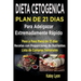 Dieta Cetogénica Plan De 21 Días Para Adelgazar: Paso A Paso Menú De 21 Días, Recetas Con Proporciones De Nutrientes Incluidos Y La Lista De Compras S