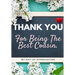 Thank You For Being The Best Cousin: My Gift Of Appreciation: Full Color Gift Book Prompted Questions 6.61 x 9.61 inch