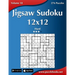 Jigsaw Sudoku 12x12 - Hard - Volume 18 - 276 Puzzles