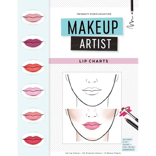 Makeup Artist Lip Charts