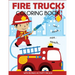 Fire Trucks Coloring Book: With Bonus Activity Pages