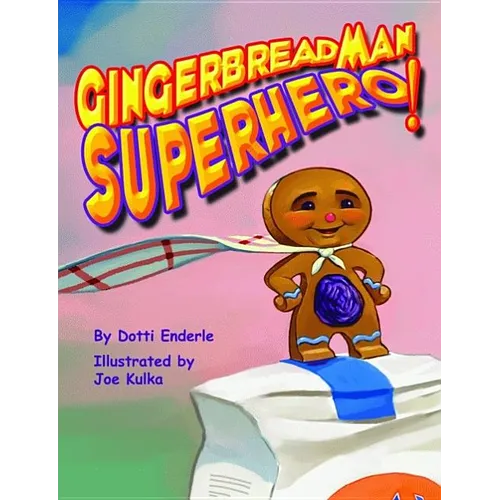 Gingerbread Man Superhero!