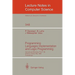 Programming Languages Implementation and Logic Programming: International Workshop Plilp '88, Orleans, France, May 16-18, 1988. Proceedings