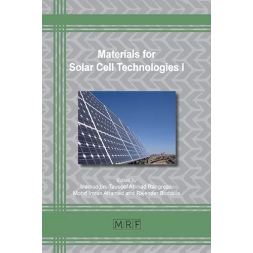 Materials for Solar Cell Technologies I