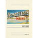 Vintage Lined Notebook Greetings from Sebago Lake