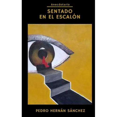 Sentado en el escalón