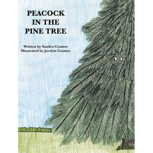 Peacock in the Pine Tree