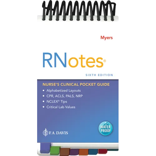 Rnotes(r): Nurse's Clinical Pocket Guide