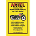 Ariel Motorcycles Workshop Manual 1933-1951