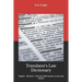 Translator's Law Dictionary: English - Deutsch - Francais (with notions in Latin and Italian)