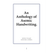 An Anthology of Asemic Handwriting