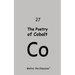 The Poetry of Cobalt