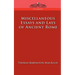 Miscellaneous Essays and Lays of Ancient Rome
