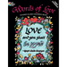 Words of Love Stained Glass Coloring Book
