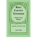 Rhea County, Tennessee Circuit Court Minutes, September 1815-March 1836