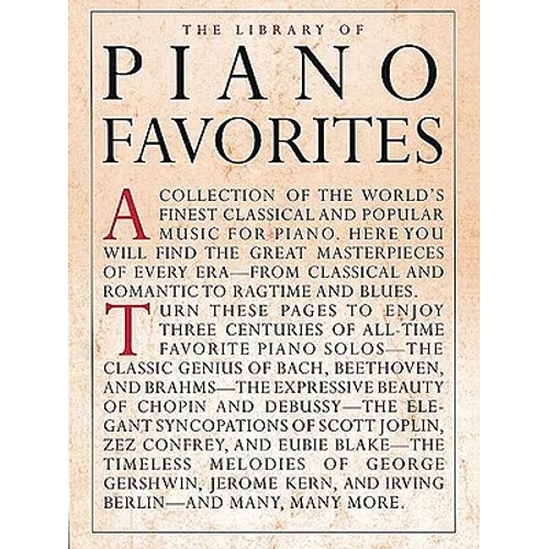 Library of Piano Favorites
