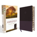 Amplified Study Bible, Imitation Leather, Purple, Indexed