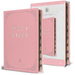 KJV Holy Bible, Giant Print Thinline Large Format, Pink Premium Imitation Leather with Ribbon Marker, Red Letter, and Thumb Indexâ