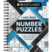 Brain Games - Large Print Number Puzzles: Stretch Your Brain with More Than 160 Puzzles