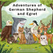 Adventures of German Shepherd and Egret