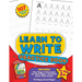 Learn to Write Practice Book: Home school, pre-k and kindergarten handwriting practice paper, blank writing pages with letter formation and dotted lin