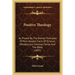 Positive Theology: As Proved By The Eternal Principles Of Pure Reason, Facts Of Science, Metaphysics, Common Sense And The Bible (1895)