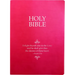 KJV Holy Bible, Delight Yourself in the Lord Life Verse Edition, Large Print, Berry Ultrasoft: (Red Letter, Pink, 1611 Version)