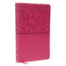 NKJV, Value Thinline Bible, Standard Print, Imitation Leather, Pink, Red Letter Edition