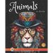 Animals in Style: Adult Coloring Book