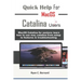 Quick Help For MacOS Catalina Users: MacOS Catalina for seniors: learn how to use mac catalina from setup to features & troubleshooting