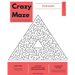Pyramid Crazy Maze: The Ultimate Complicated Level for Maze Explorer, Large Print, 1 Puzzle per Page